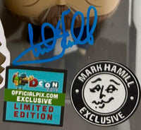 Mark Hamill Signed "Exclusive" Funko Pop #27 (Star Wars) -  Official Pix COA