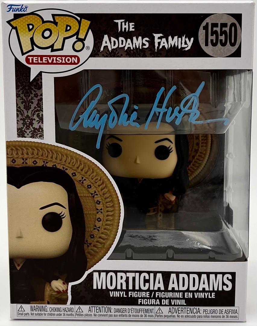 Anjelica Huston Signed Funko Pop #1550 "Morticia Addams" (Addams Family) - OC Celebrity Marketing COA