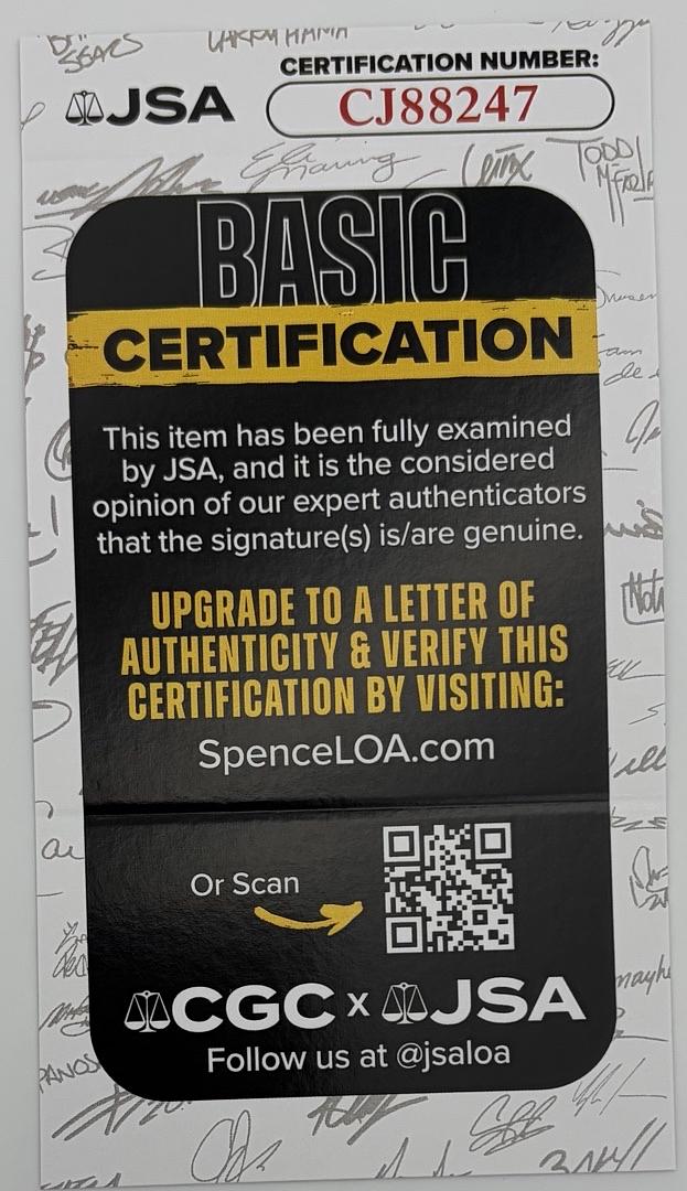 Antony Starr signed "Homelander" Funko #984 (The Boys) - JSA COA