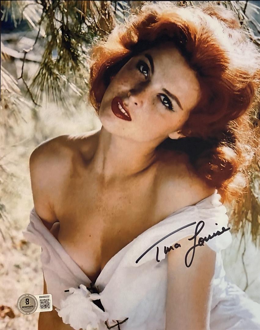 Tina Louise signed 8x10 (Gilligan's Island) - JSA COA