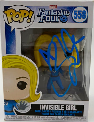 Jessica Alba Signed Funko Pop #558 Invisible Girl Sue Storm (Fantastic Four)  - Beckett COA