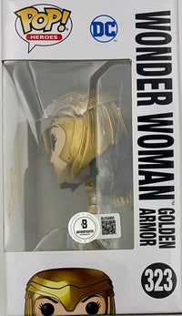 Gal Gadot Signed Funko Pop #323 Wonder Woman - Beckett COA