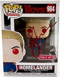 Antony Starr signed "Homelander" Funko #984 (The Boys) - JSA COA