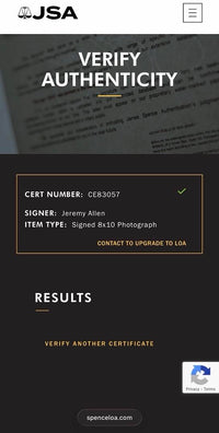 Jeremy Allen White signed 8x10 (Shameless) - JSA COA