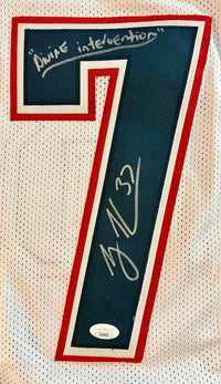 Rodney Harrison signed Patriots jersey w/inscription - JSA COA