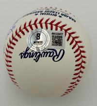 Chaz Palminteri signed baseball w/long quote - Beckett COA