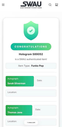 Thomas Jane signed "Daredevil" Punisher Funko #216 - SWAU COA