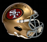 Bill Romanowski (49ers) signed full size replica helmet PSA COA