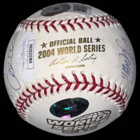 2004 World Series ROMLB Red Sox signed baseball signed by 19 - JSA, Sureshot and Beckett COA's