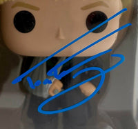 Tom Felton Signed Funko Pop #168 Draco Malfoy (Harry Potter) - Beckett COA