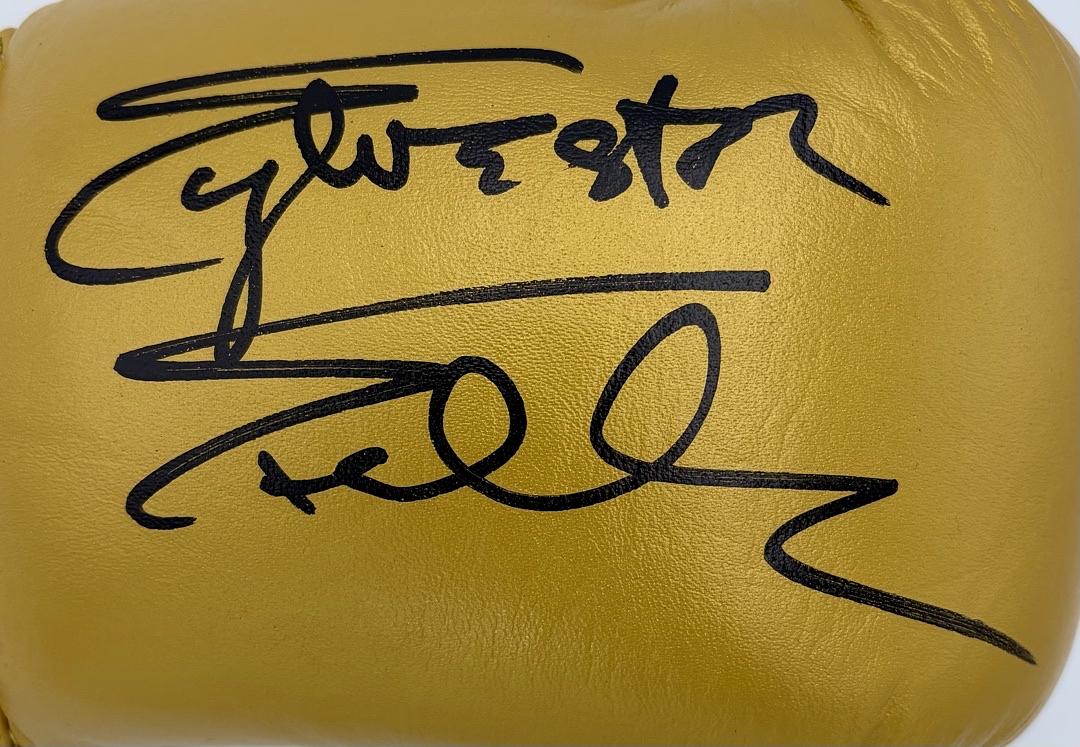 Sylvester Stallone signed boxing glove (Rocky) - ASI COA