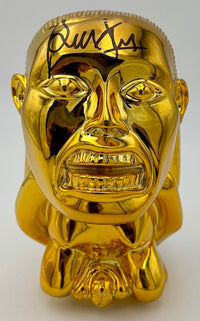Harrison Ford signed Golden Fertility Idol movie prop (Raiders of the Lost Ark) *RARE* - SWAU COA