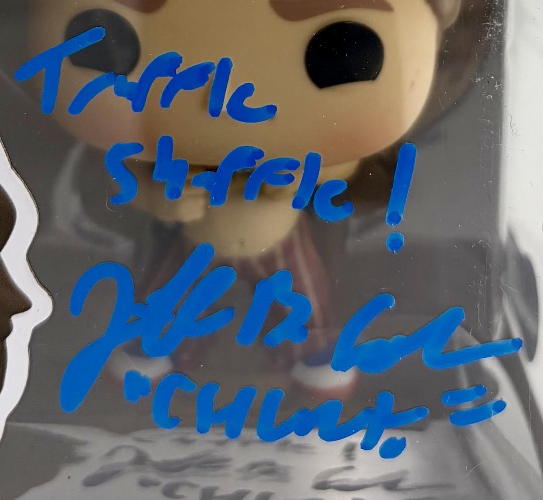 Jeff Cohen signed "Chunk" Funko #1066 (The Goonies) - Beckett COA