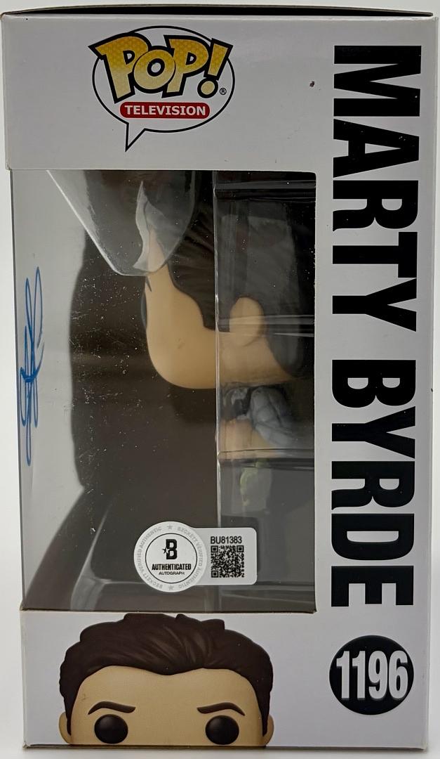 Jason Bateman Signed "Marty Byrd" Funko #1196 (Ozark) - Beckett COA