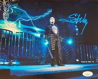 Sting (WWE) signed 8x10 - JSA COA
