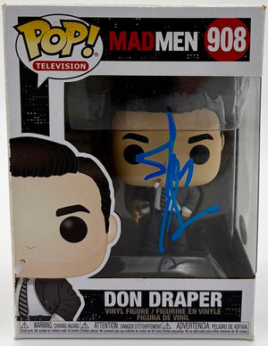 Jon Hamm Signed Funko Pop #908 "Don Draper" (MadMen) - Beckett COA