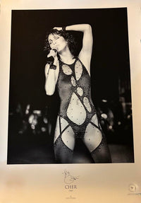 Cher 33x23 limited edition signed lithograph - Original Memorabilia Private Signing