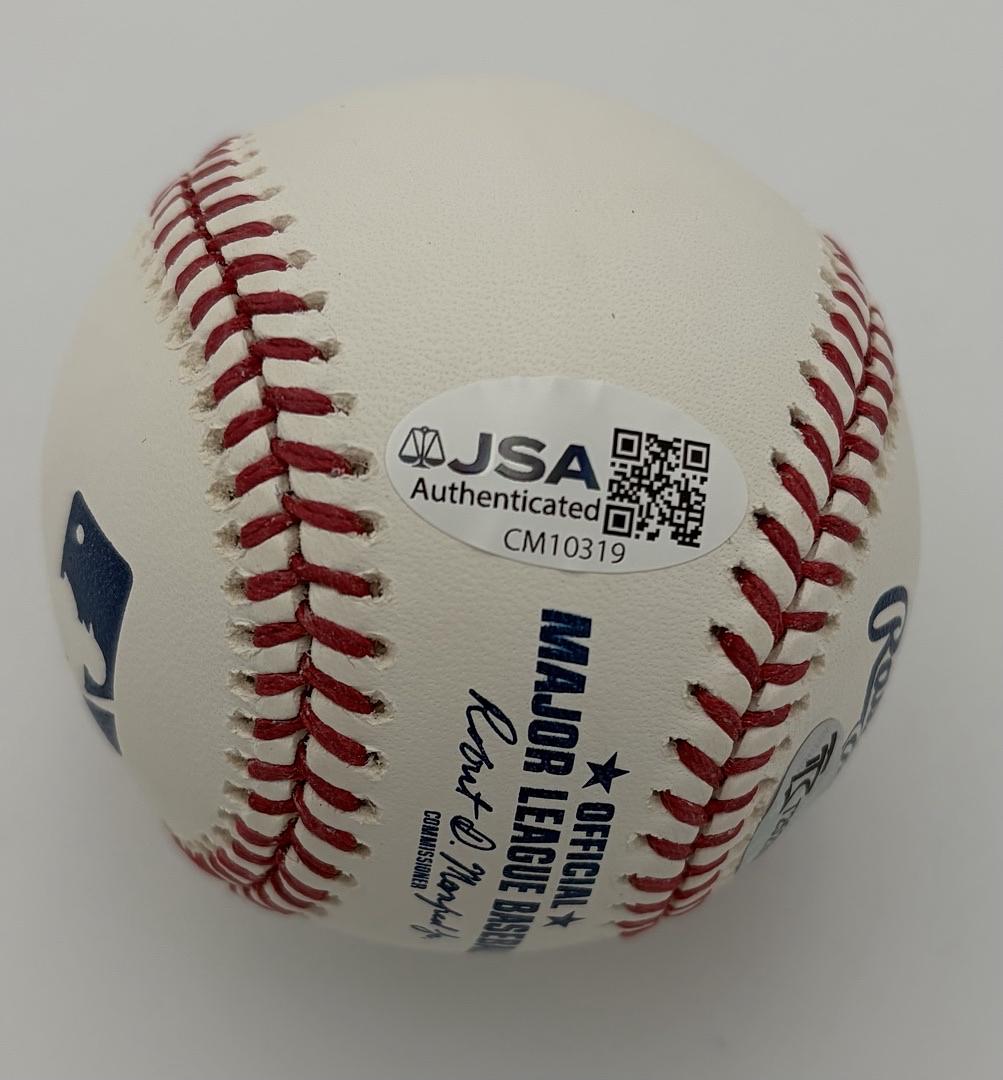 Ace Frehley (KISS) signed ROMLB Baseball - JSA COA