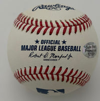 Rick Burleson signed baseball (Red Sox) w/"Rooster" inscription - Sure Shot Promotions