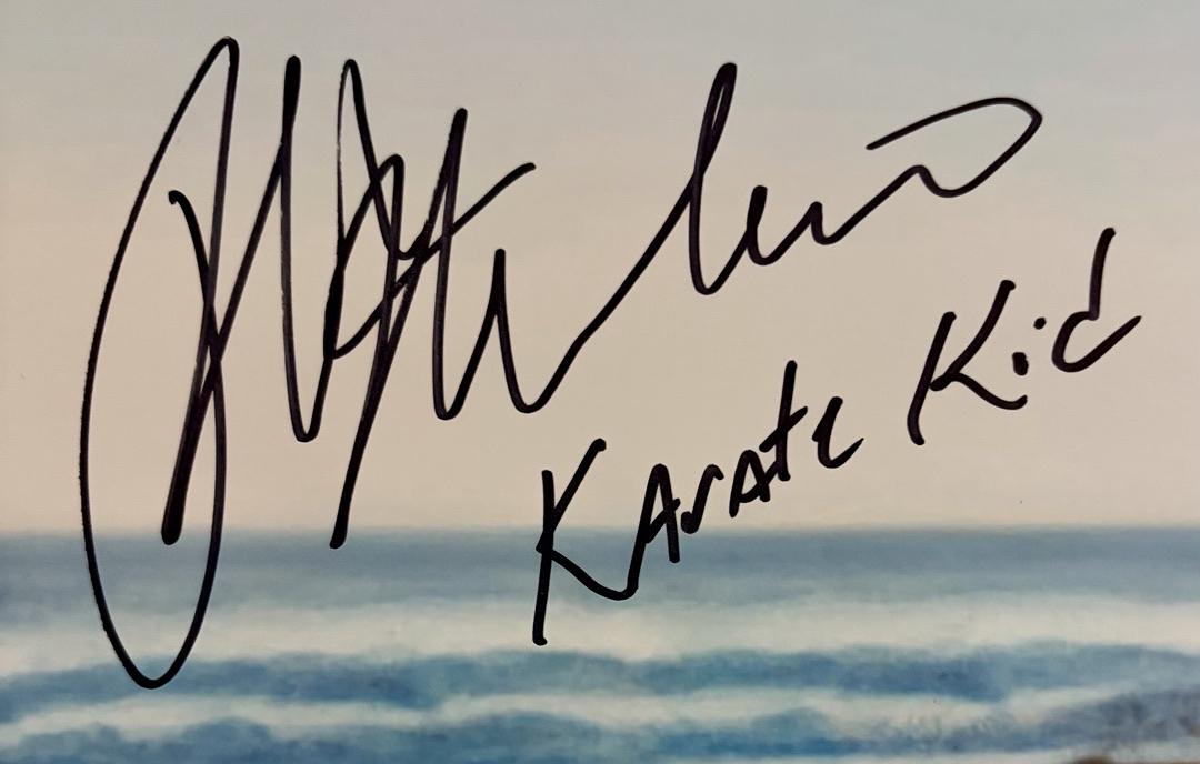 Ralph Macchio signed 11x14 (Karate Kid) - Beckett COA