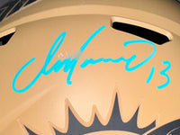 Dan Marino (Dolphins) Full Size Salute to Service Authentic Helmet  - Fanatics COA