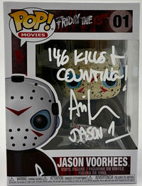 Ari Lehman signed Funko #01 w/quote (Friday the 13th) - Beckett COA