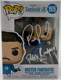 Pedro Pascal Signed Funko Pop #1515 "Mister Fantastic" w/character name (Fantastic Four) - SWAU COA