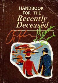 Alec Baldwin & Geena Davis signed "Handbook for the Recently Deceased" (Beetlejuice)-JSA & Beckett COA