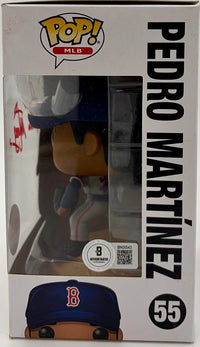 Pedro Martinez Signed Funko Pop #55 (Red Sox) - Beckett COA