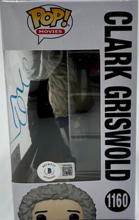 Chevy Chase Signed Funko Pop #1160 "Clark Griswold" (Christmas Vacation) - Beckett COA