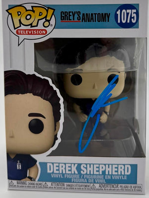 Patrick Dempsey signed Funko #1075 "Grey's Anatomy" - JSA COA
