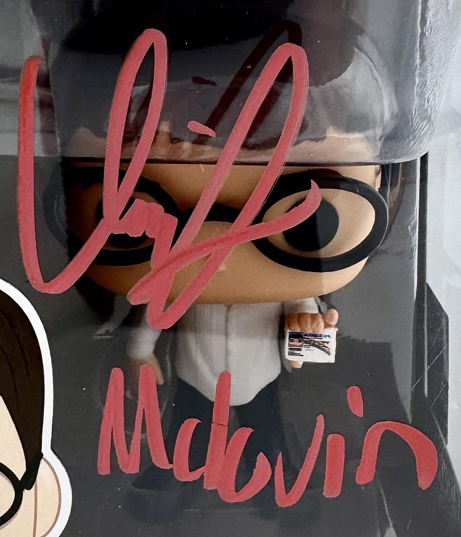 Christopher Mintz-Plasse signed Funko #177 "Superbad" w/McLovin inscription - Official Pix COA