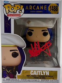 Katie Leung Signed "Caitlyn" Funko Pop #1488 (Arcane) - SWAU COA