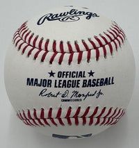 Johnny Damon (Red Sox) signed ROMLB - Beckett COA