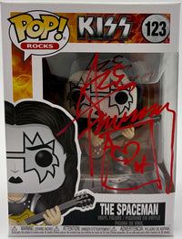 Ace Frehley Signed Funko Pop #123 "The Spaceman" (KISS) - ACOA COA