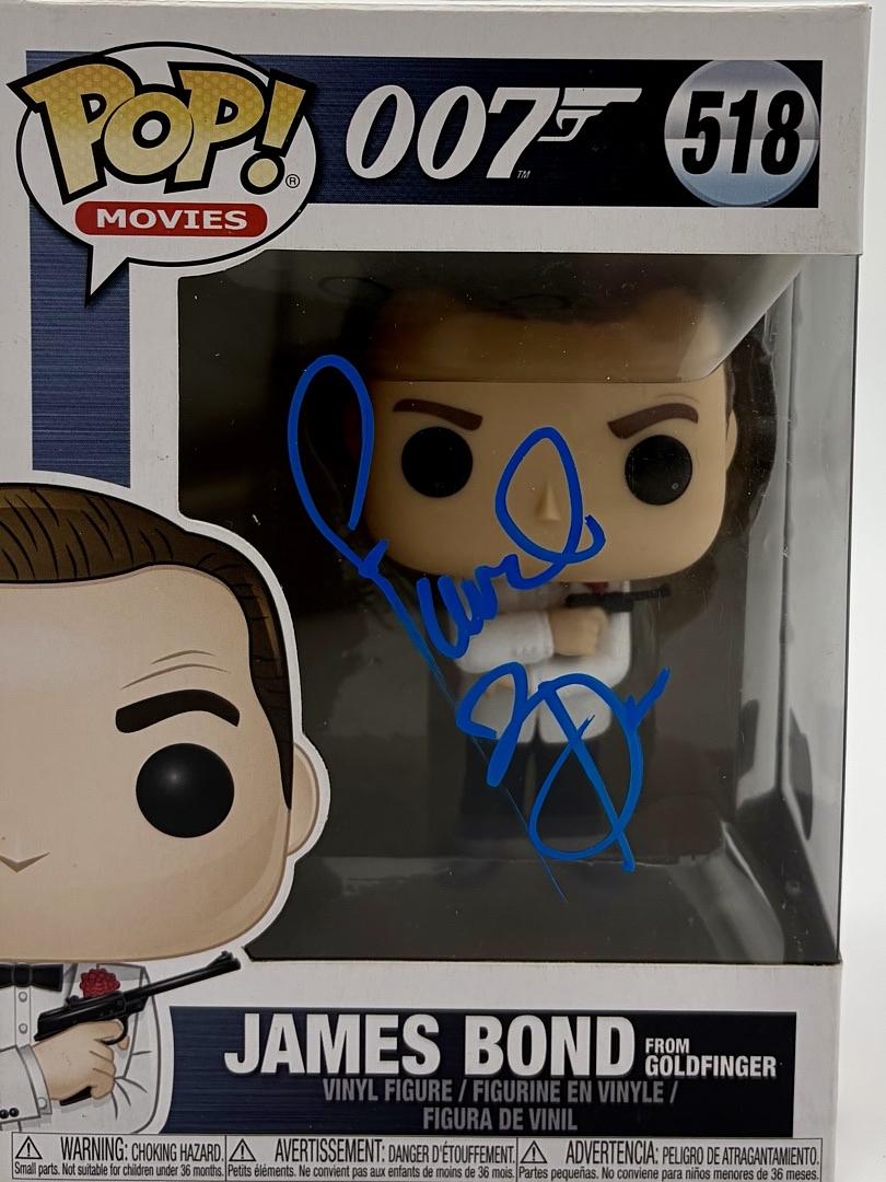 Pierce Brosnan Signed Funko Pop #518 "James Bond" (007) - Beckett COA