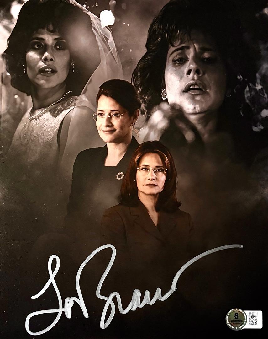 Lorraine Bracco signed 8x10 (Sopranos/Goodfellas) - Beckett COA
