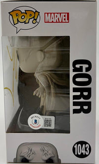 Christian Bale Signed Funko Pop #1043 Gorr (Thor Love & Thunder) - Beckett COA