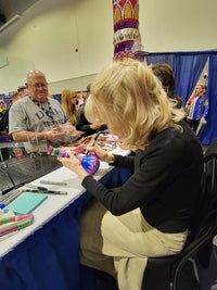 Barbara Eden Signed Jeannie Bottle Prop signed twice (I Dream of Jeannie) - JSA COA