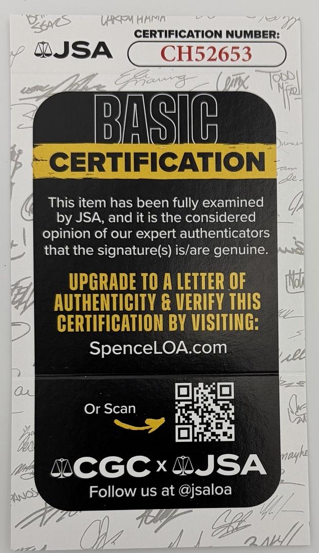 Kevin Dillon signed 11x14 (Entourage) w/quote - JSA COA