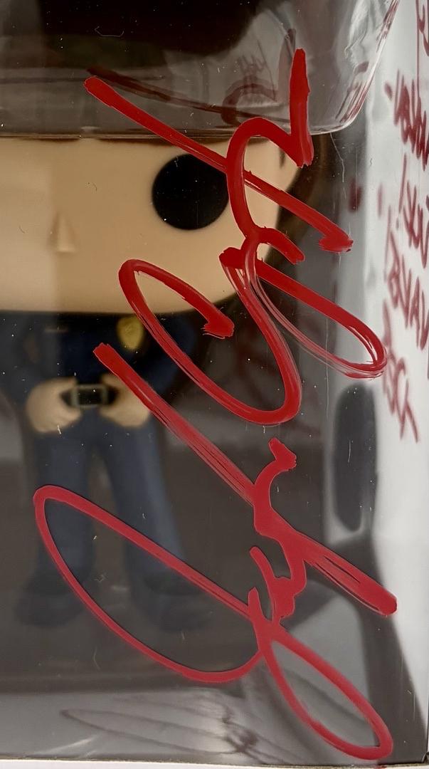 Jennifer Carpenter "Debra Morgan" signed Funko Pop #1696 w/quote & char name (Dexter) - JSA COA