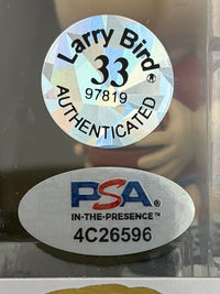 Larry Bird Signed Funko Pop #139 (Boston Celtics/USA Basketball) - PSA COA