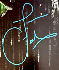 Laurence Fishburne Signed 11x14 Photo (Matrix) - Beckett COA