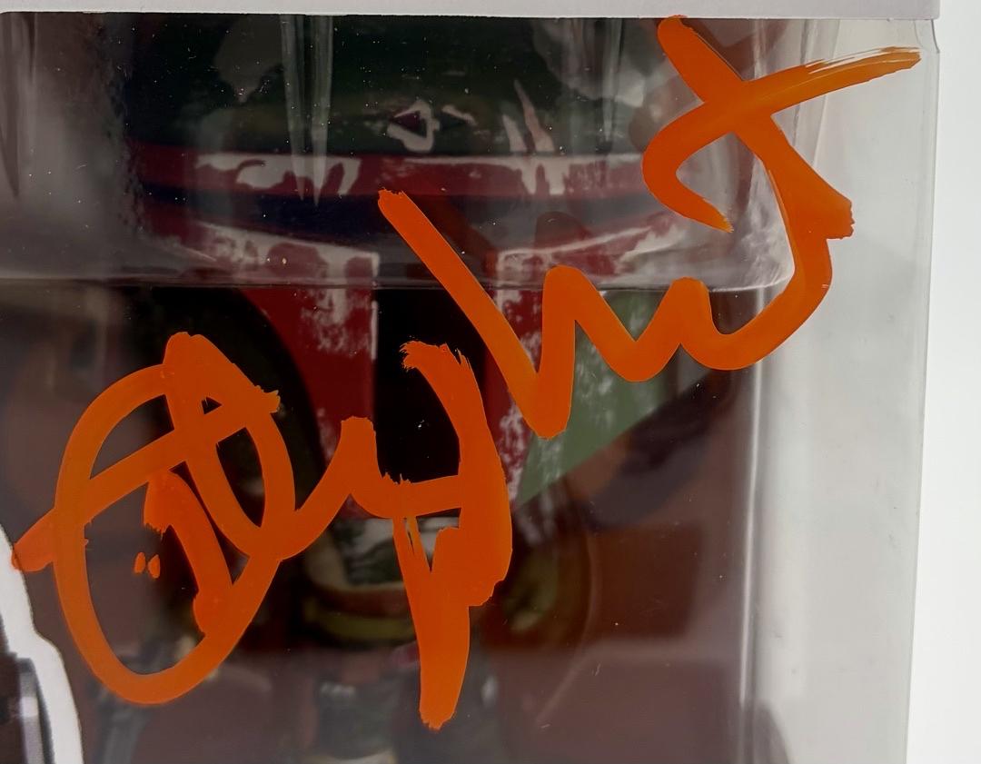 Timothy Olyphant Signed Funko Pop #484 "Boba Fett / Cobb Vanth" (Star Wars) - JSA COA