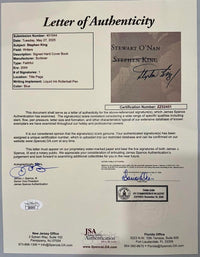 Stephen King Autographed Faithful Red Sox Book - First Edition Signed Copy JSA full letter of authenticity