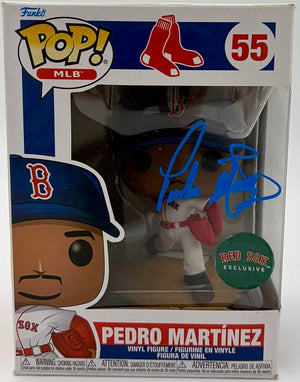 Pedro Martinez Signed Funko Pop #55 (Red Sox) - JSA COA