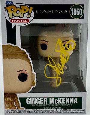 Sharon Stone signed "Ginger McKenna" Funko #1860 (Casino) - Beckett COA
