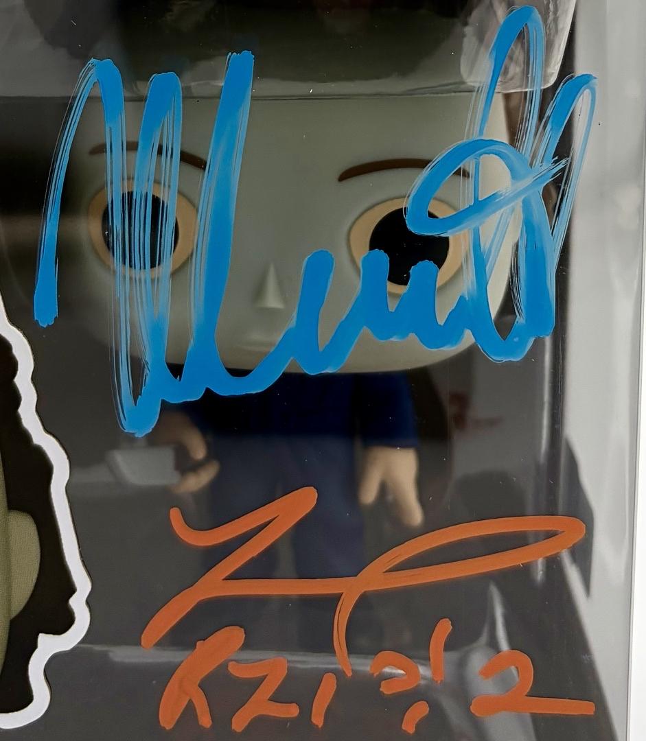 Nick Castle & Tyler Mane Signed Funko Pop #03 "Michael Myers" (Halloween) - OC Celebrity Marketing & JSA