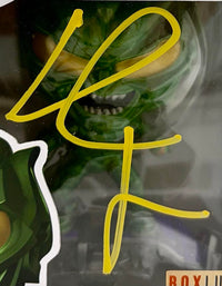 Willem Dafoe Signed Funko Pop #1168 Green Goblin (Spider-Man)  - Beckett COA