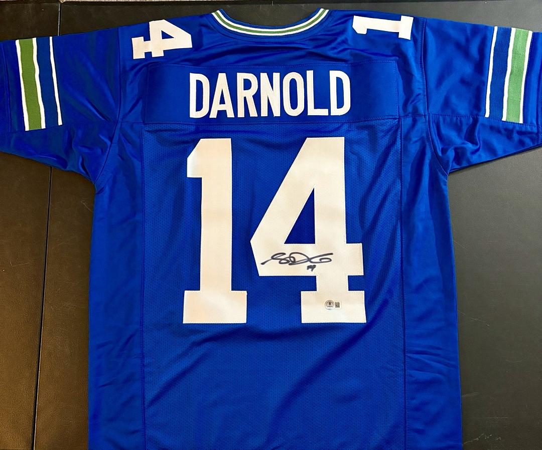 Sam Darnold signed Seahawks Jersey - Beckett COA